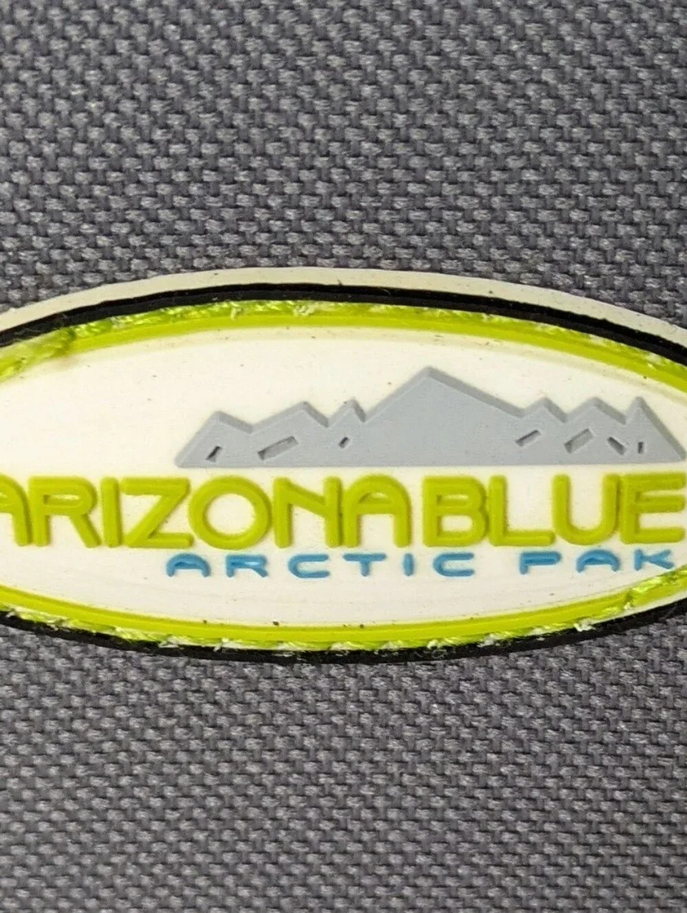 Arizona Blue Artic Pak Gray & Lime Insulated Cooler Bag Travel Luggage Bag